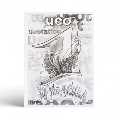 UEO - Mi primer sketchbook - Libro de escrituras, letras -