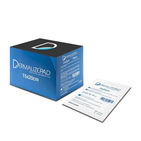 Dermalize- Almohadillas Absorbentes Esterilizadas - Caja de 100