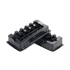 Bandejas de Plástico Negro para Cartuchos 50 uds. - Quick Tray 2