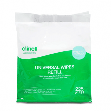 Clinell Universal - Refill 225 Wipes -