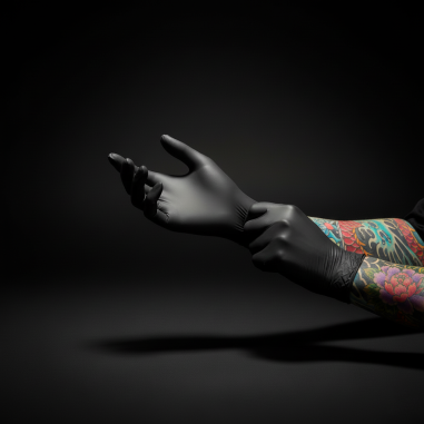 Guantes Nítrilo Supreme Negros