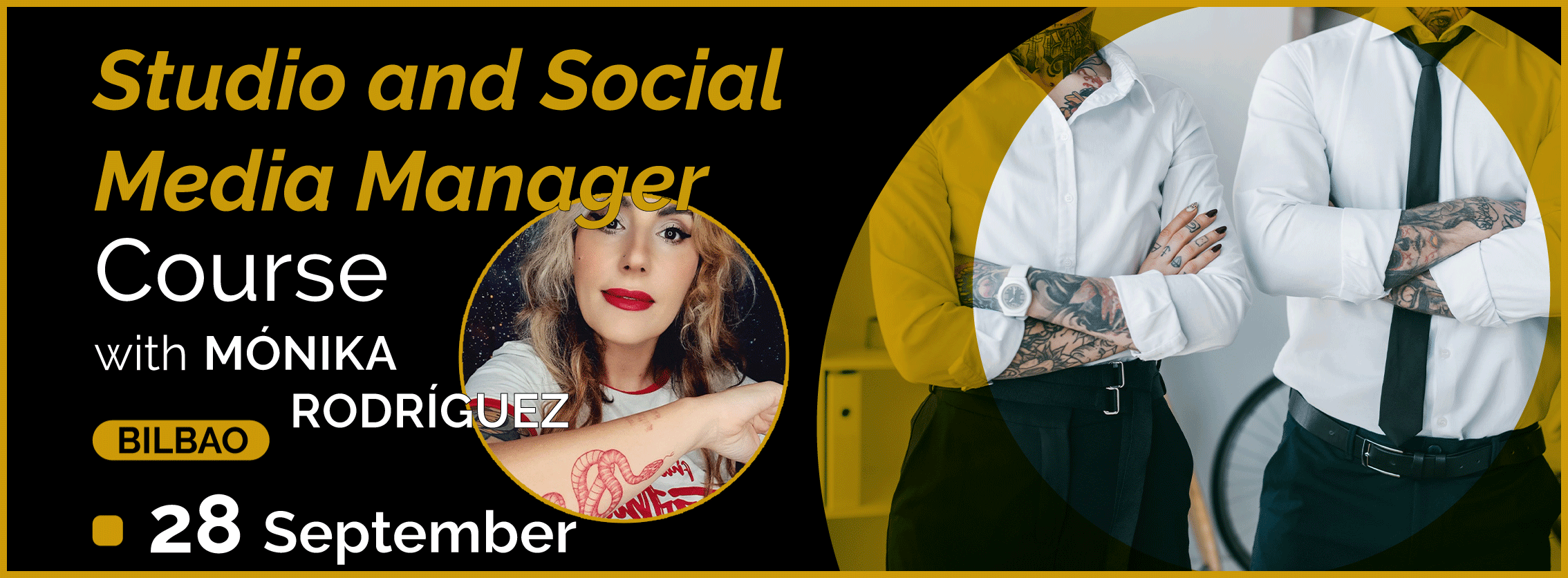 Studio and Social media Manager Course
