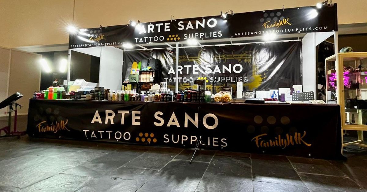 Arte Sano Tattoo Supplies en la Pamplona Tattoo Expo 202